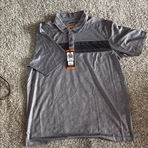Men's Gray Polo Shirt